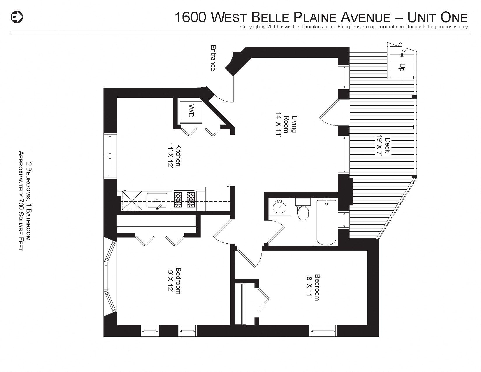 1600-14 W. Belle Plaine 2-3 Beds Apartment for Rent - Photo Gallery 28